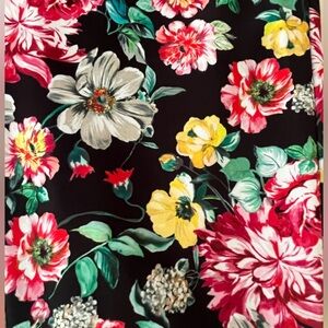 Floral Pull on Pants